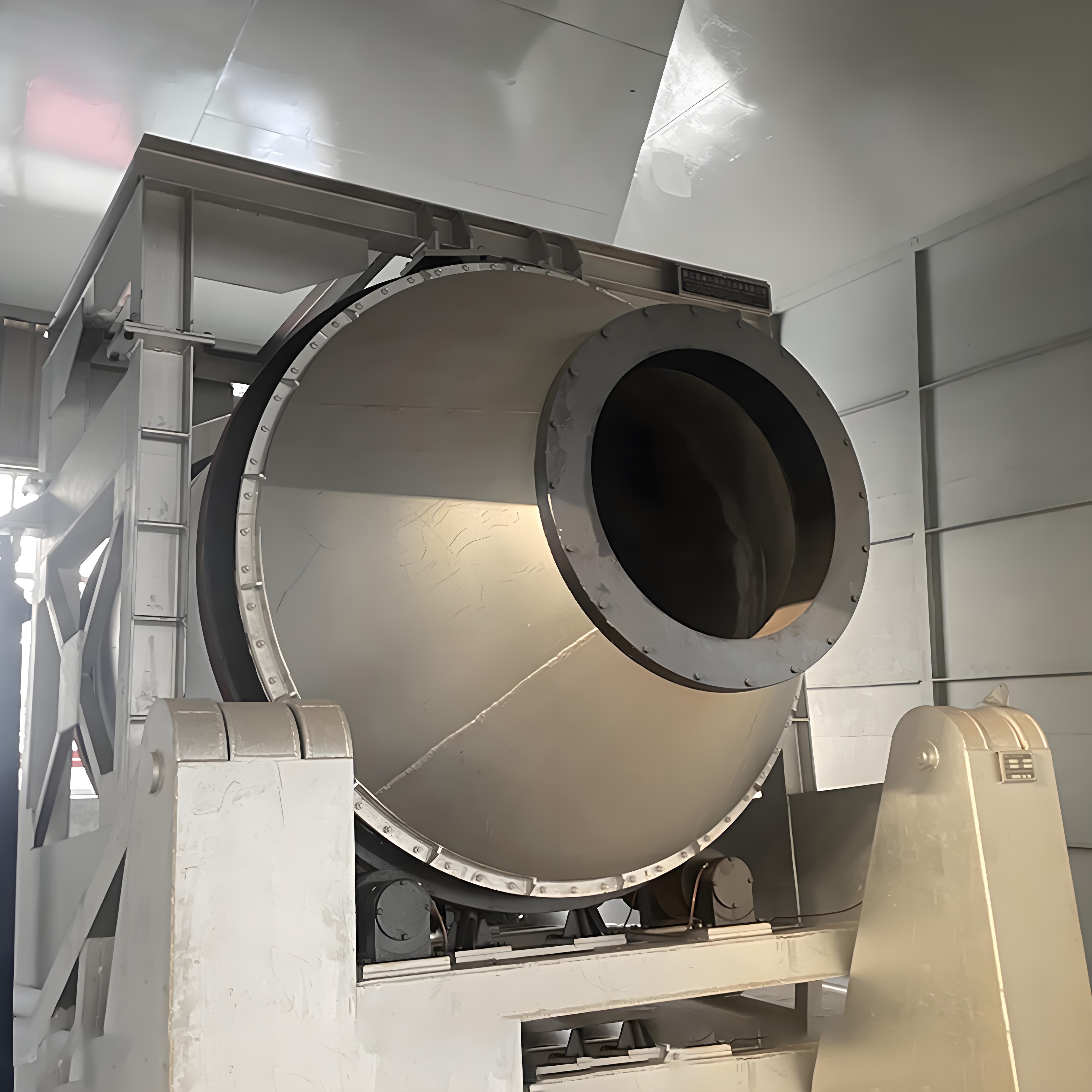 Antimony smelting rotary furnace