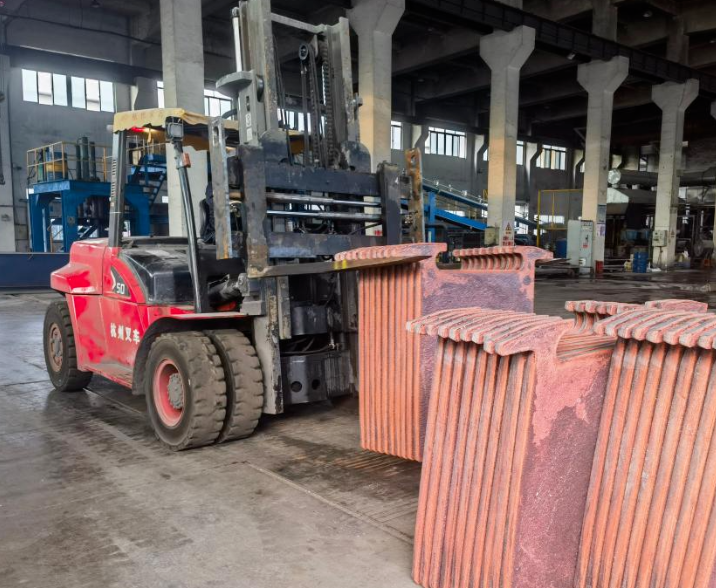 Copper anode plate