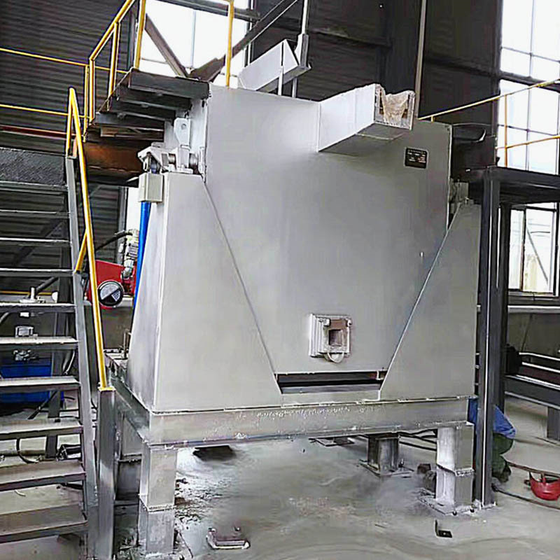 Tilting Crucible Copper Melting Furnace