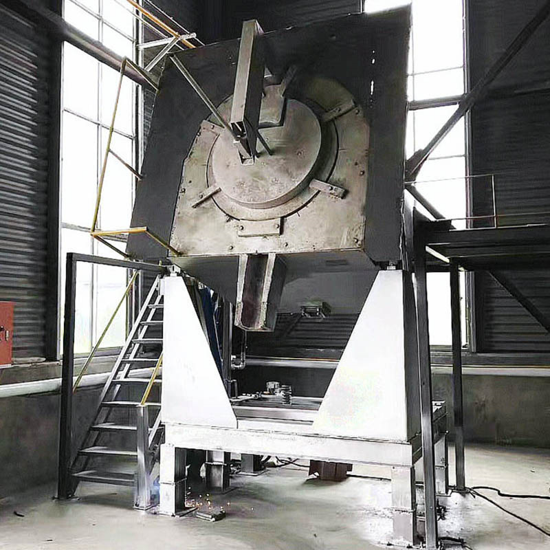 Tilting Crucible Copper Melting Furnace