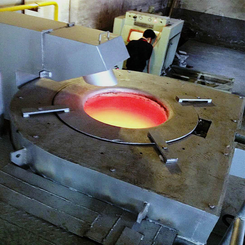Tilting Crucible Copper Melting Furnace