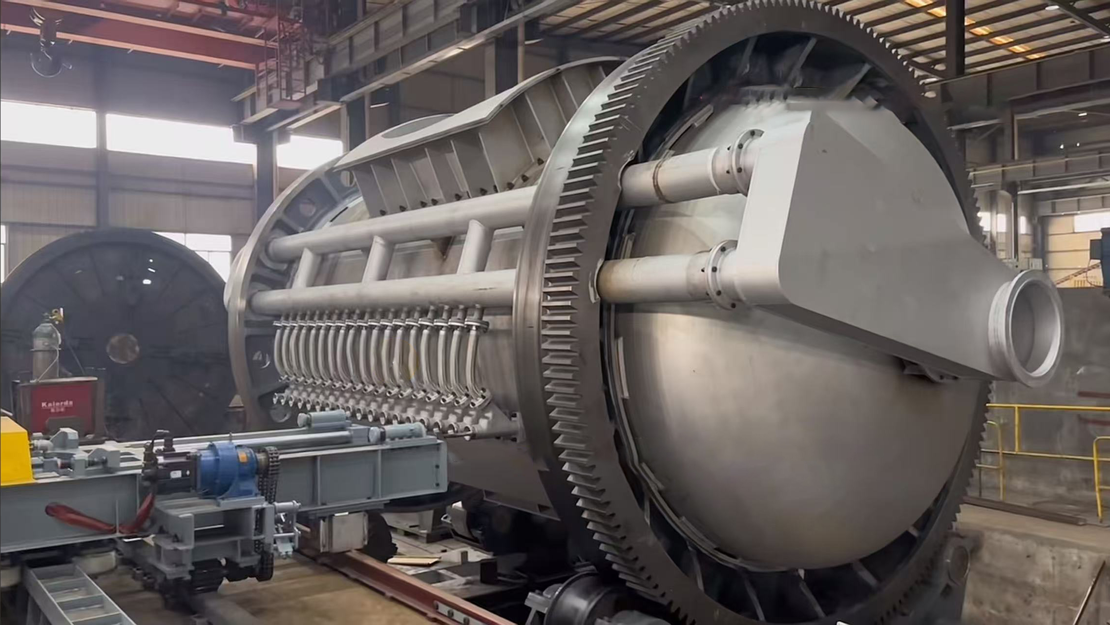 Tilting Rotary Copper Furnace