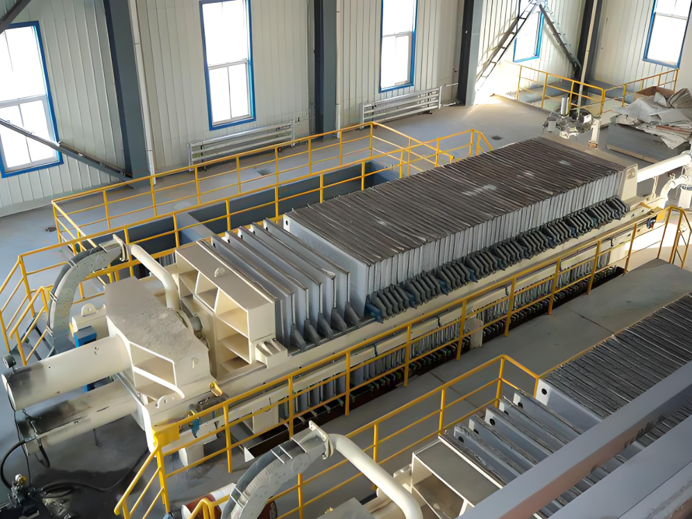 Plate-and-frame filter press