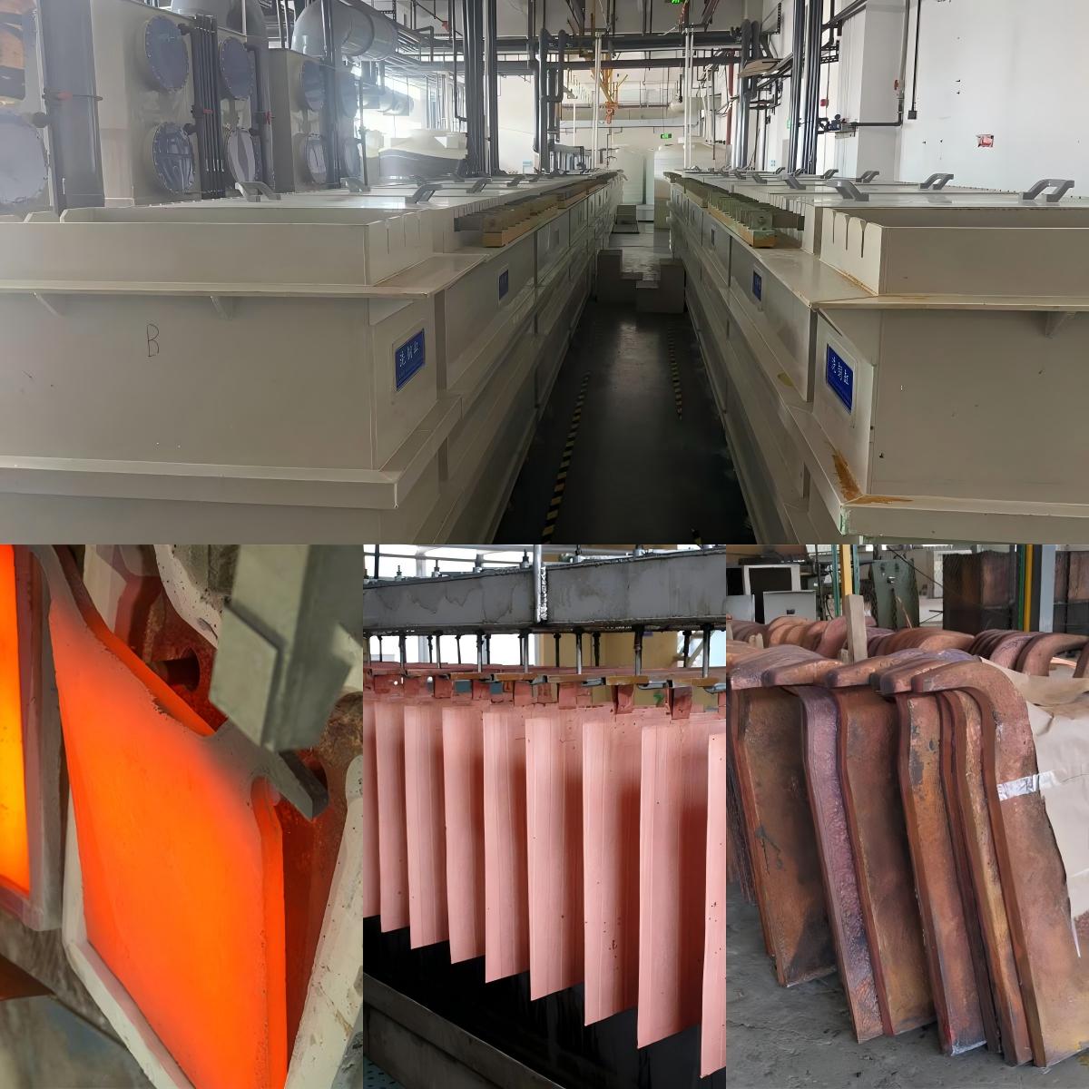 Waste copper electrolysis equipment