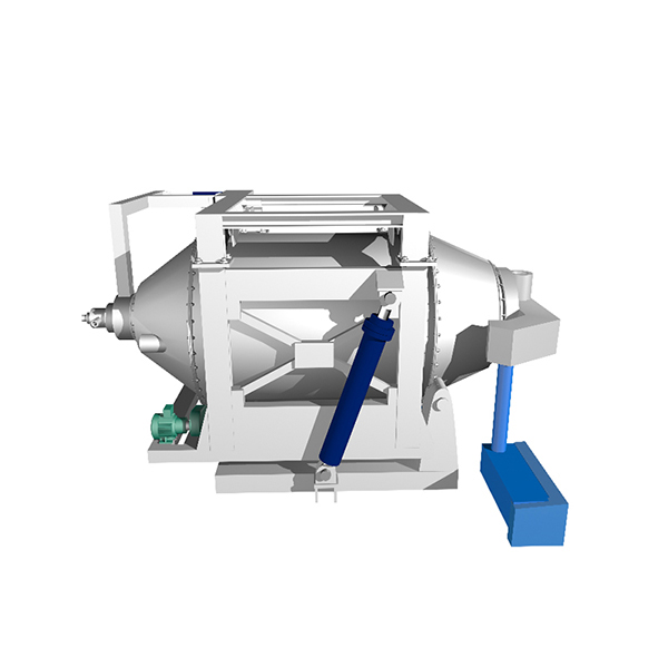 Rotary antimony refining furnace