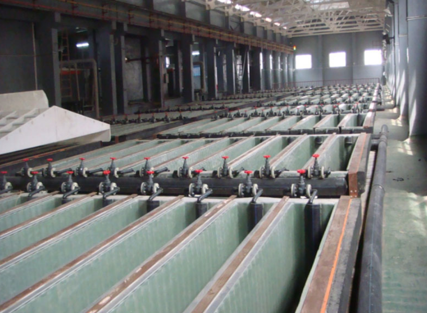 Electrolytic copper equipment