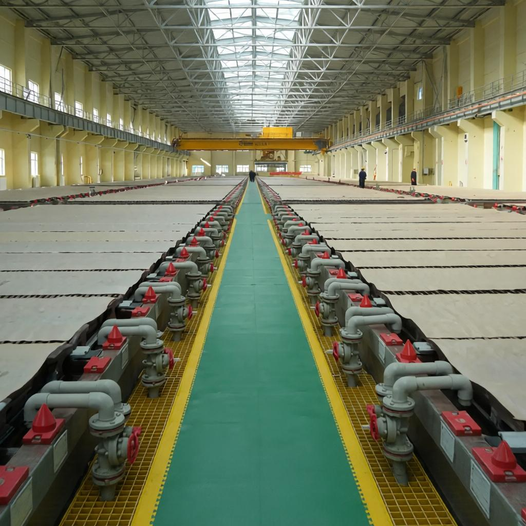 Electrolytic copper equipment